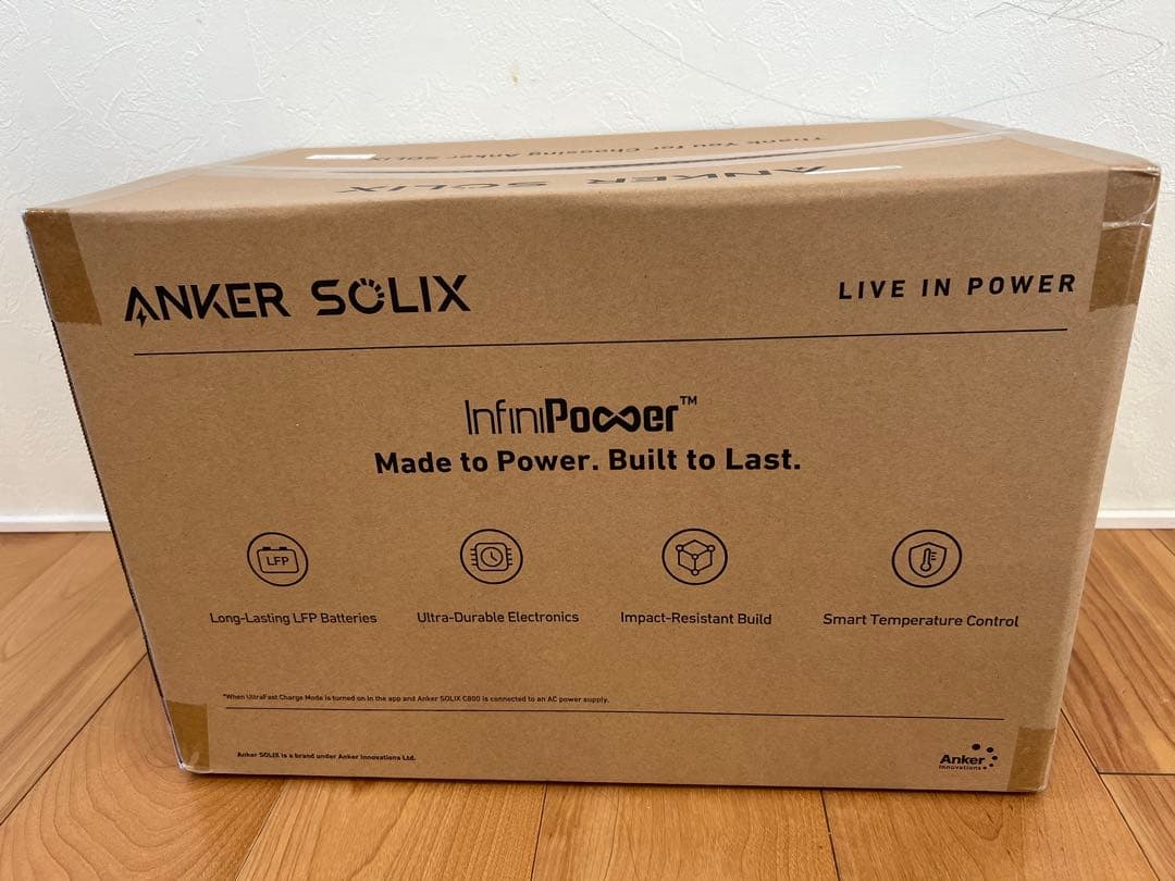 期間限定セール‼️【新品・未開封】ANKER SOLIX C800 ポータブル電源