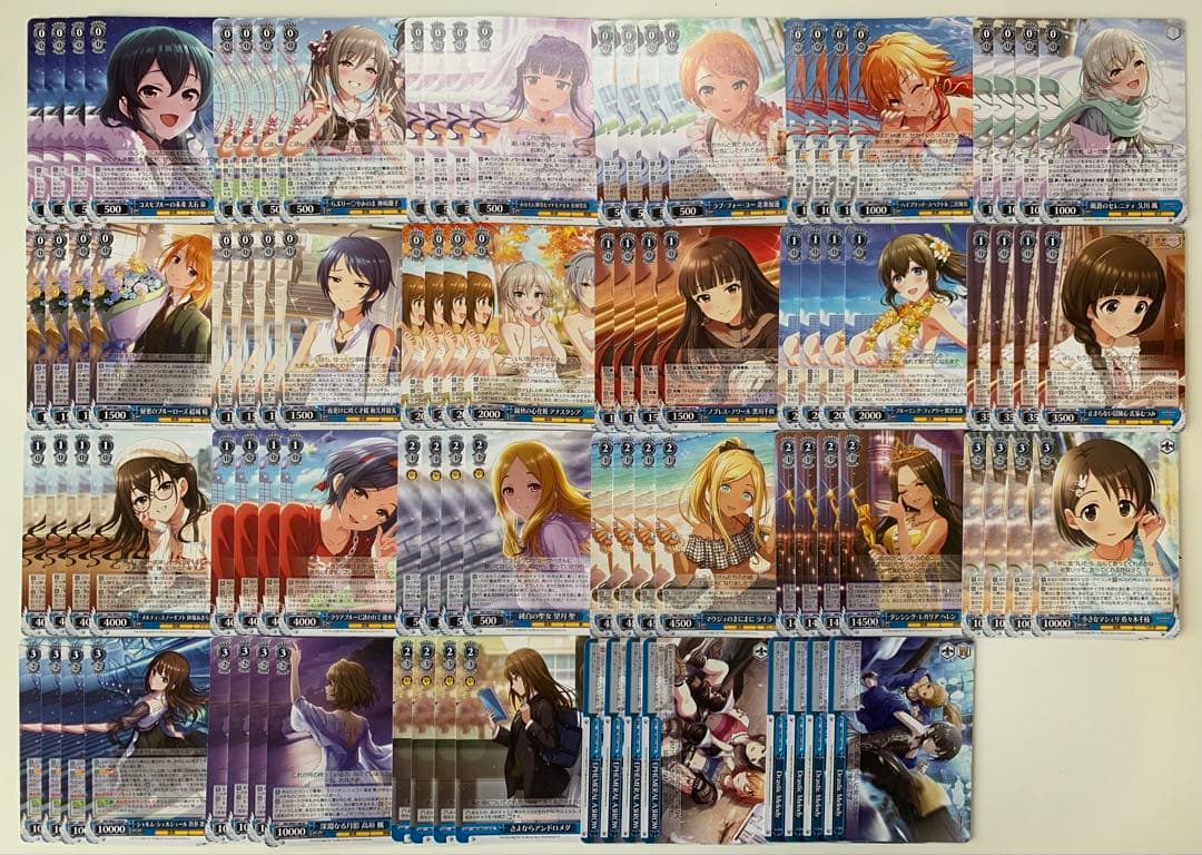 ヴァイスシュヴァルツ デレマス　アイドルマスターシンデレラガールズ　N 4コン②