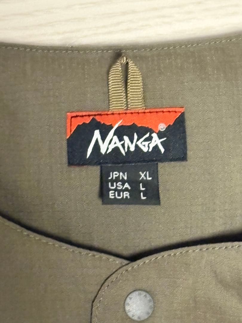 NANGA ナンガ HINOC RIPSTOP INNER DOWN VEST