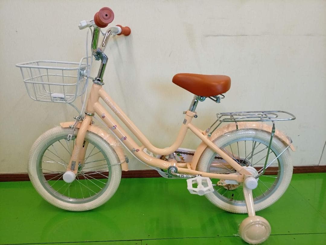 【炎】子供用自転車 BUNNYデザイン 18インチ PINKに変更