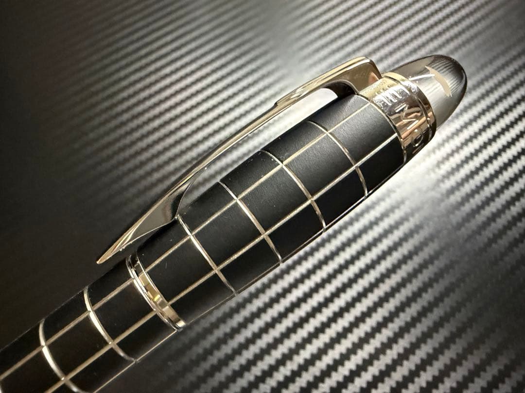 未使用に近い モンブラン スターウォーカー メタルラバー M 中字 万年筆