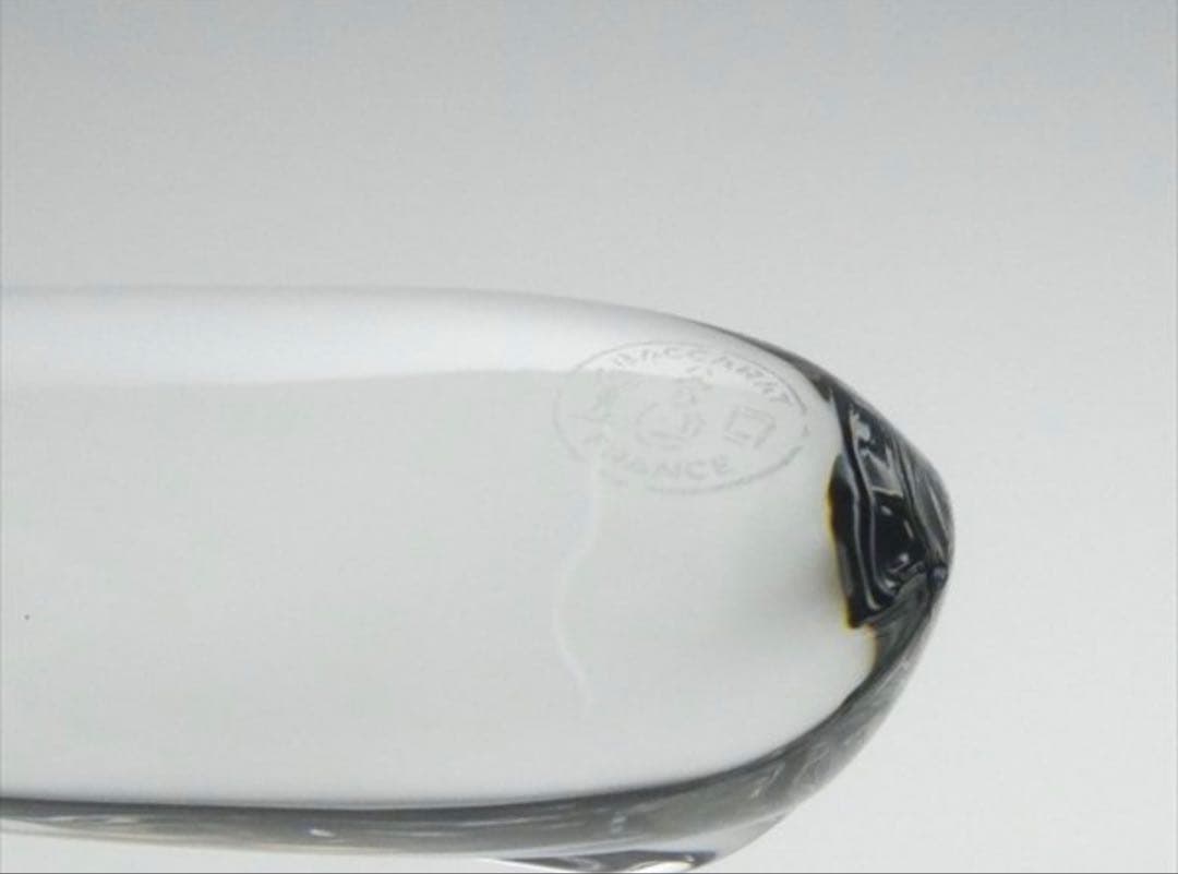 希少！バカラ クリスタル Baccarat 万年筆型 ペーパーウェイト オブジェ