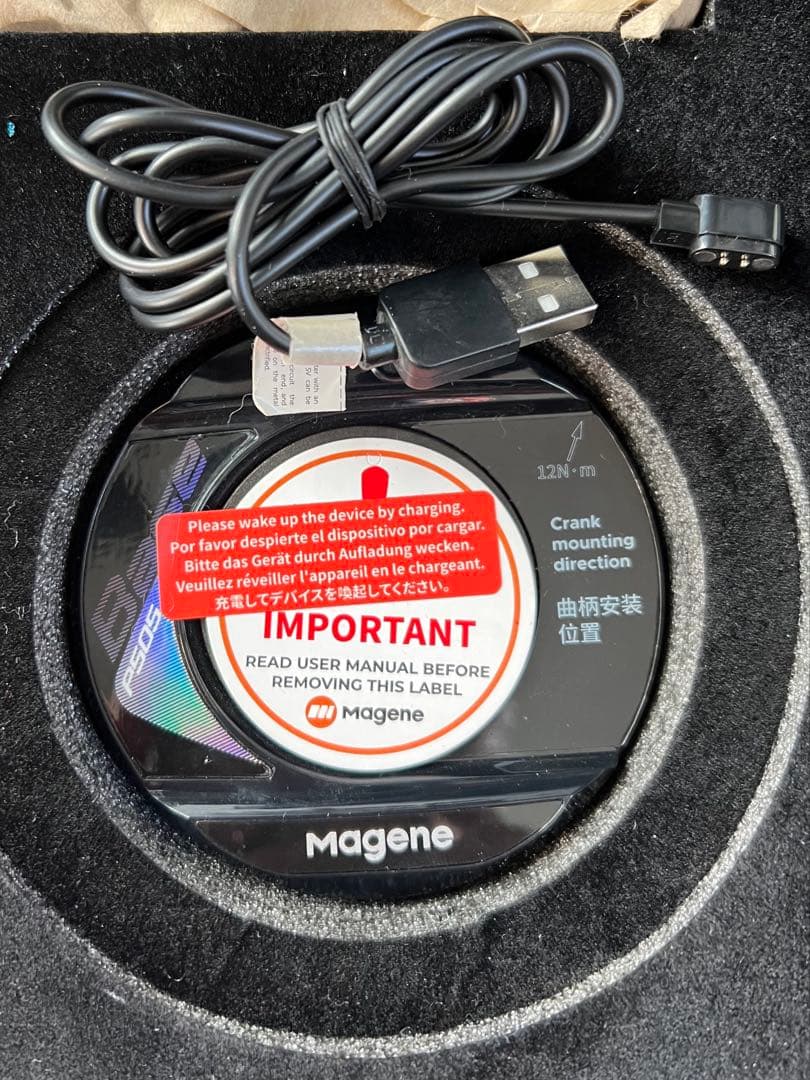 マージーン Magene　PES パワーメーター 175mm チェーンリング付