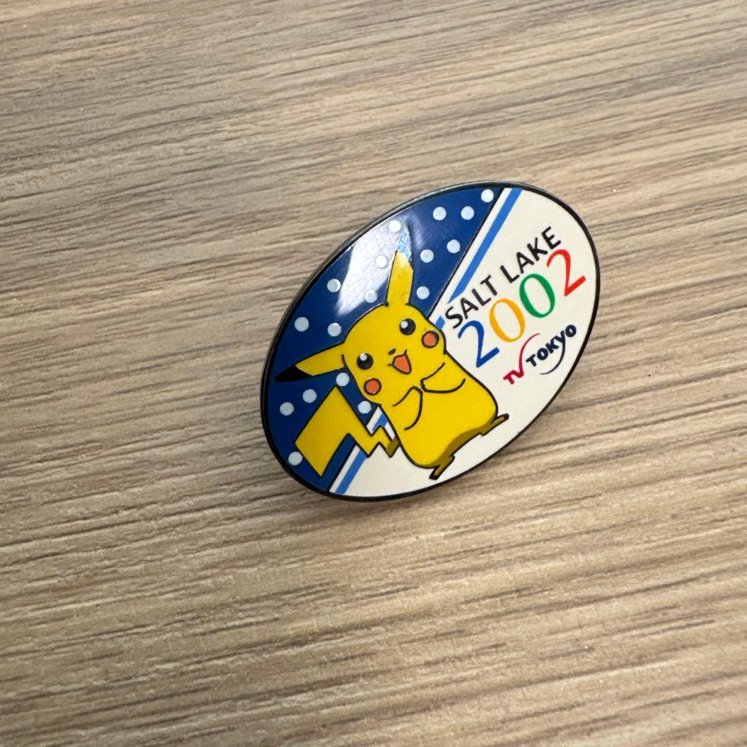 ピカチュウ SALT LAKE 2002 ピンバッジ【5427
