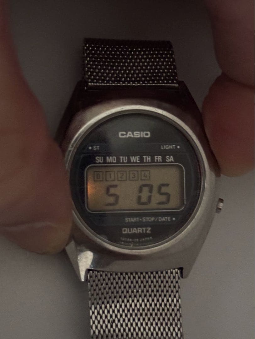 【稼働品】レア希少！　CASIOカシオ　カシオトロン　1970年代製ビンテージ