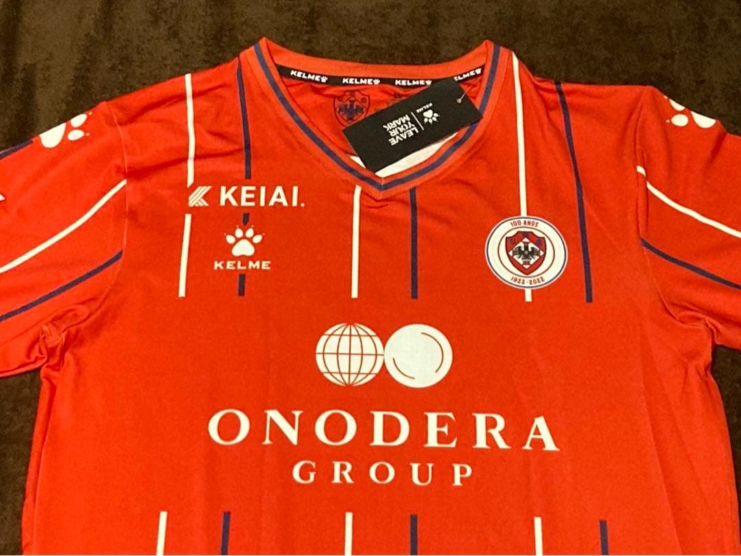 サイン入り オリヴェイレンセ 三浦知良 新品紙タグ付き ユニフォーム ユニ カズ