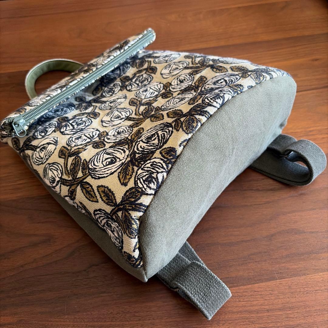 ハンドメイドミニリュック ミナペルホネンrosy☆訳ありです