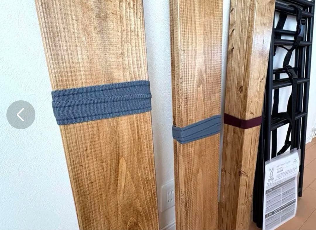 DOD テキーラキッチンレッグ、棚板（8枚）、ベルト2本、説明書付き