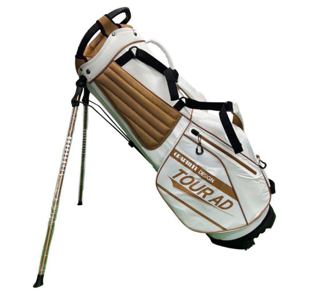 グラファイトデザインキャディーバック　2024年 GCモデル　プロ支給品