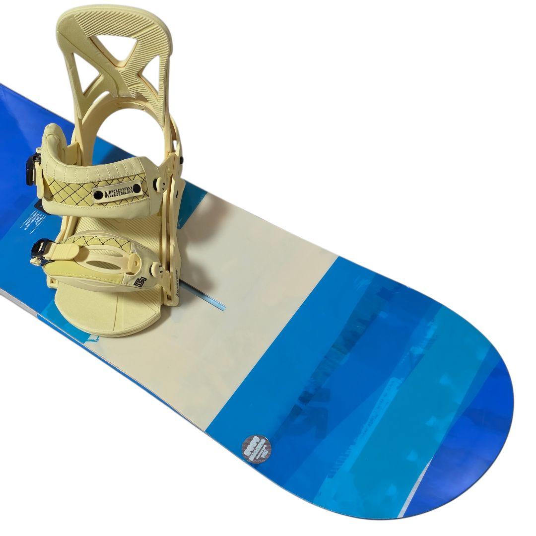 美品 BURTON CUSTOM 151 MISSION M スノーボードセット