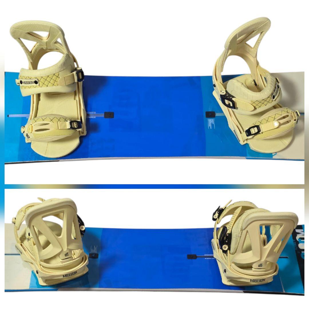 美品 BURTON CUSTOM 151 MISSION M スノーボードセット