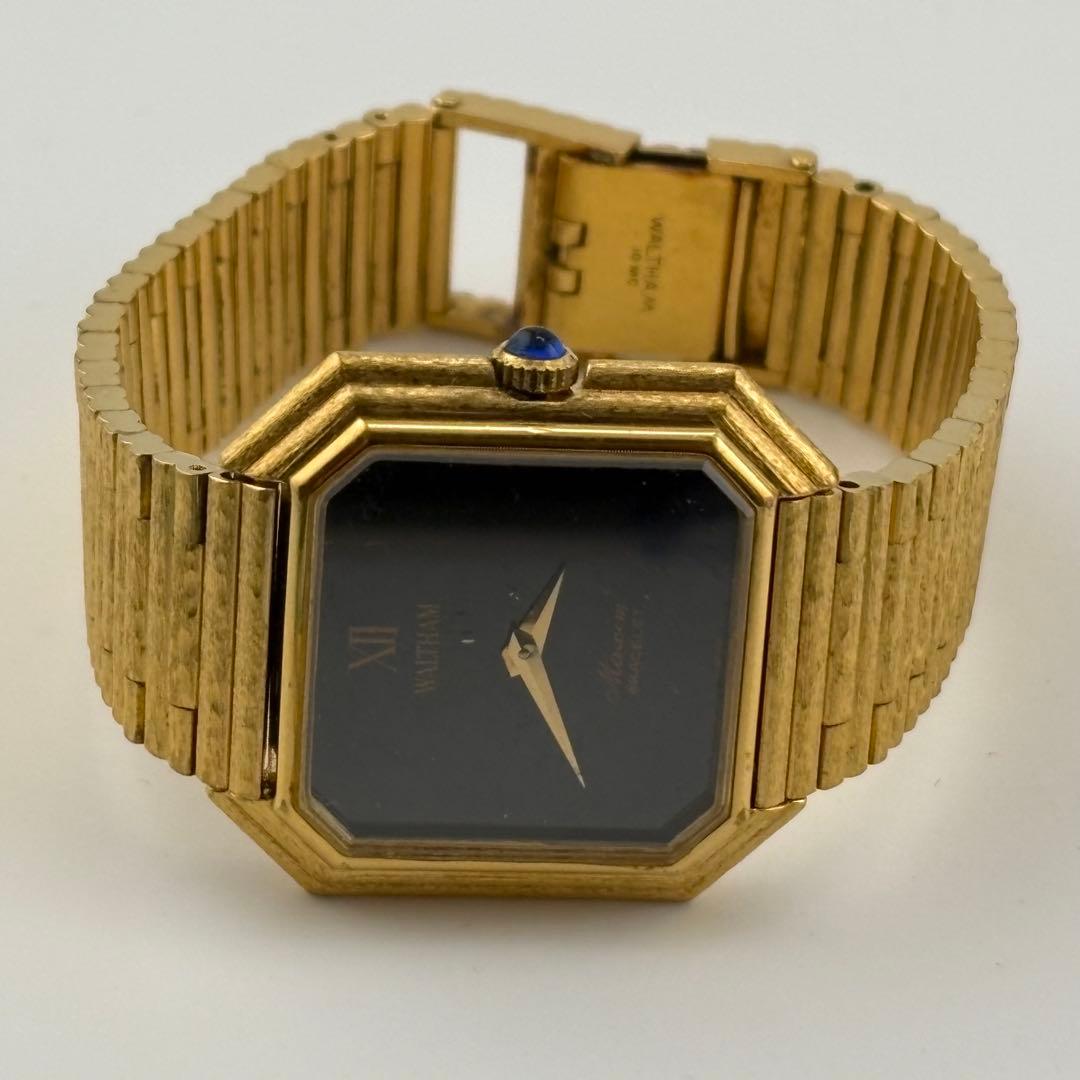 【極美品】ウォルサム　マキシム　ゴールド　メンズ　手巻き