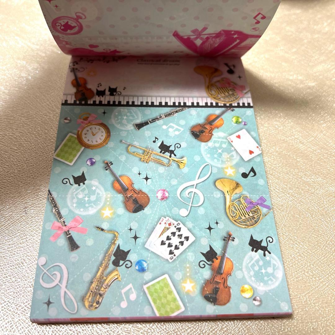 新品☆カミオジャパン　おりおりおてがみメモ　ミニメモレター　メモ帳　平成レトロ