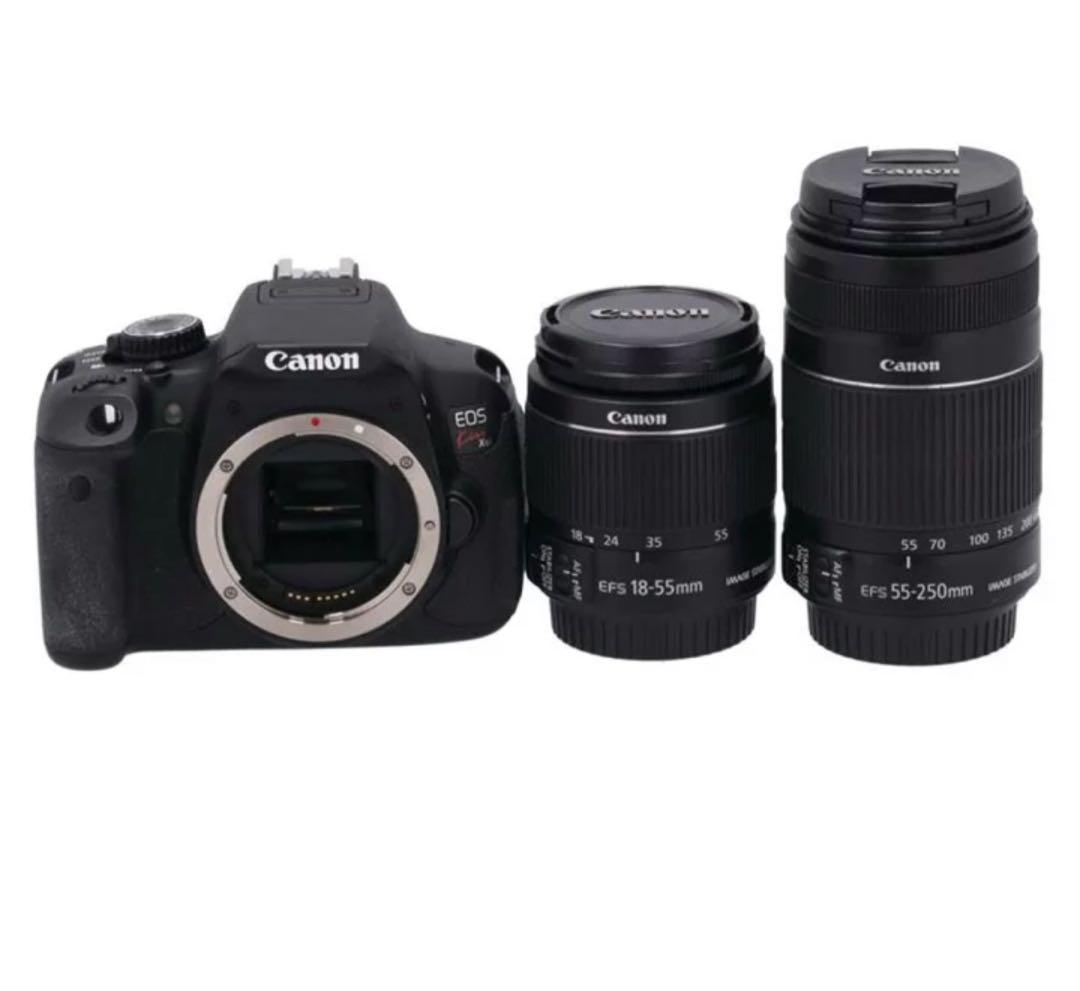 Canon EOS Kiss X6i ダブルズームキット｜18-55mm /
