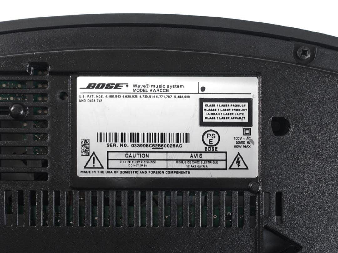 BOSE Wave Music System グラファイトグレー 動作品