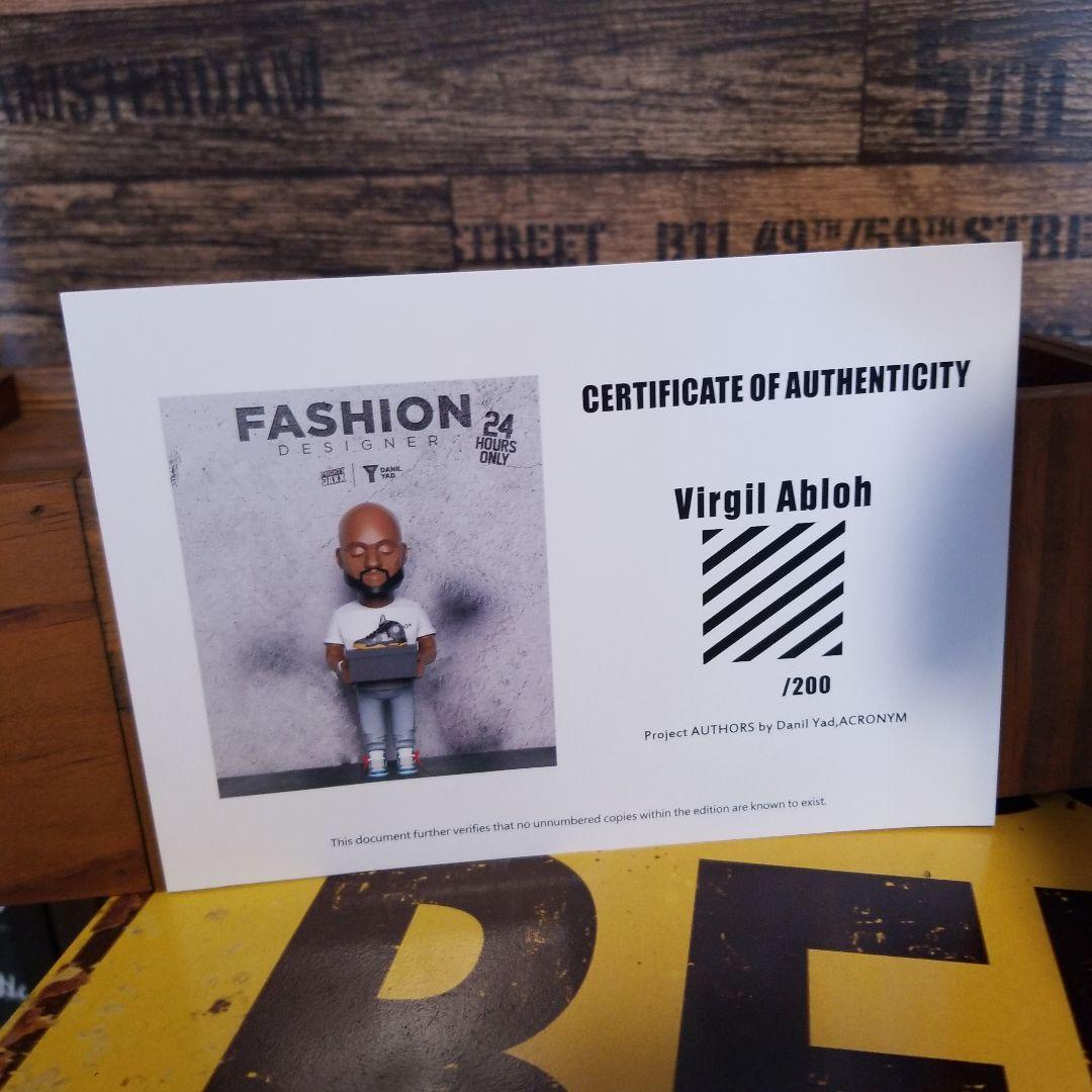 OFF-WHITE Virgil Abloh フィギュア スニーカー付き