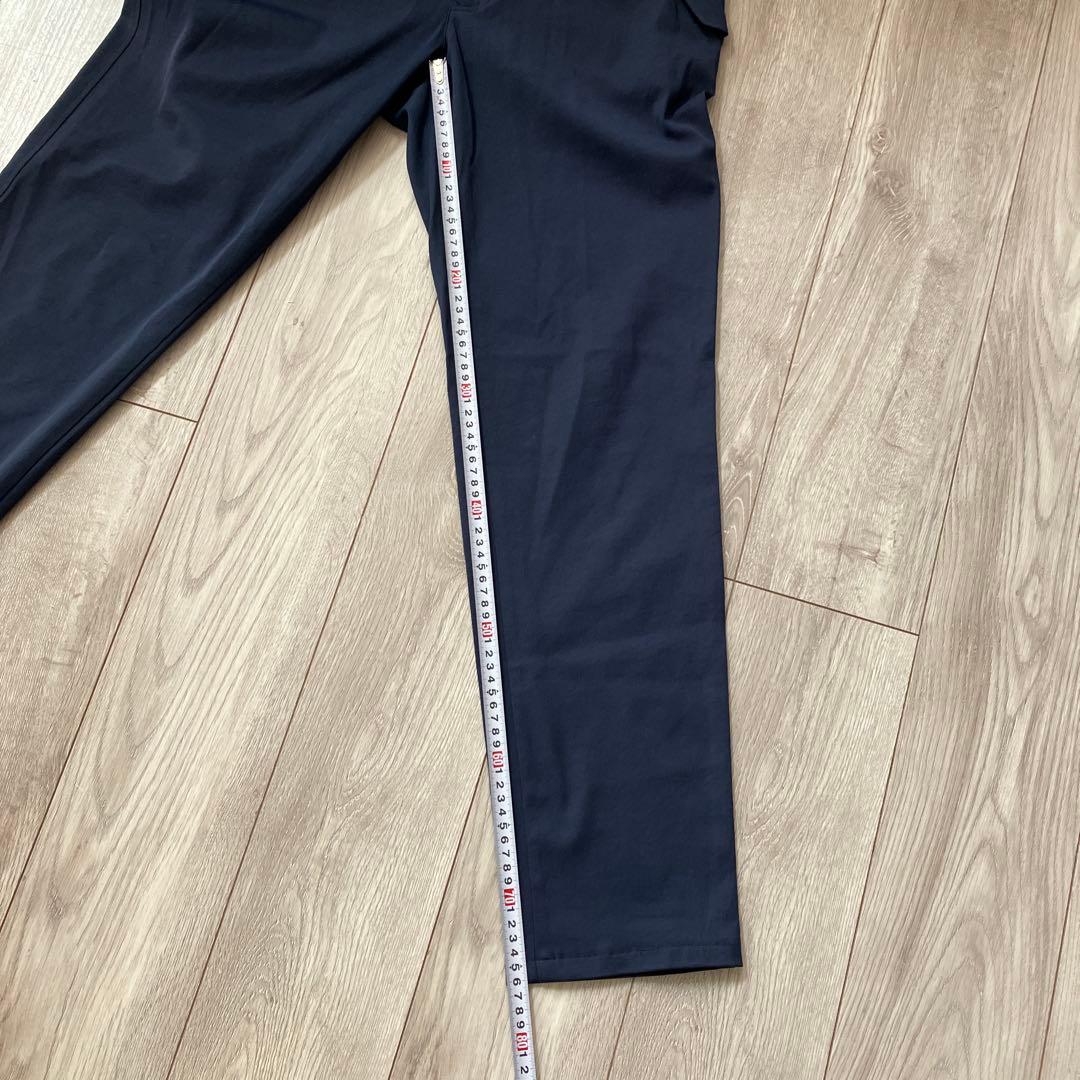 【美品】BEAMS GOLF ネイビー パンツ　ビームスゴルフ　ロゴ　ストレッチ