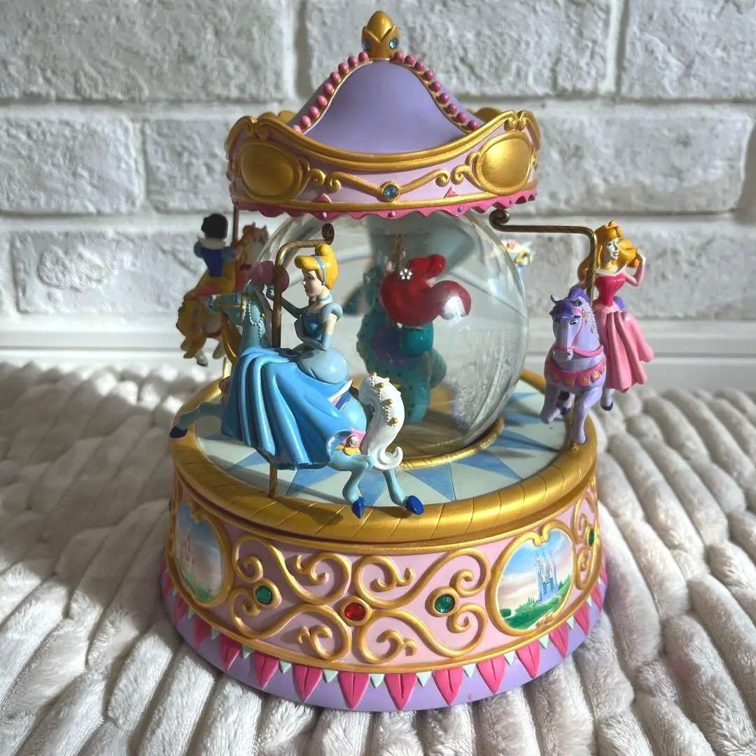 ディズニープリンセス♡スノードーム♡オルゴール