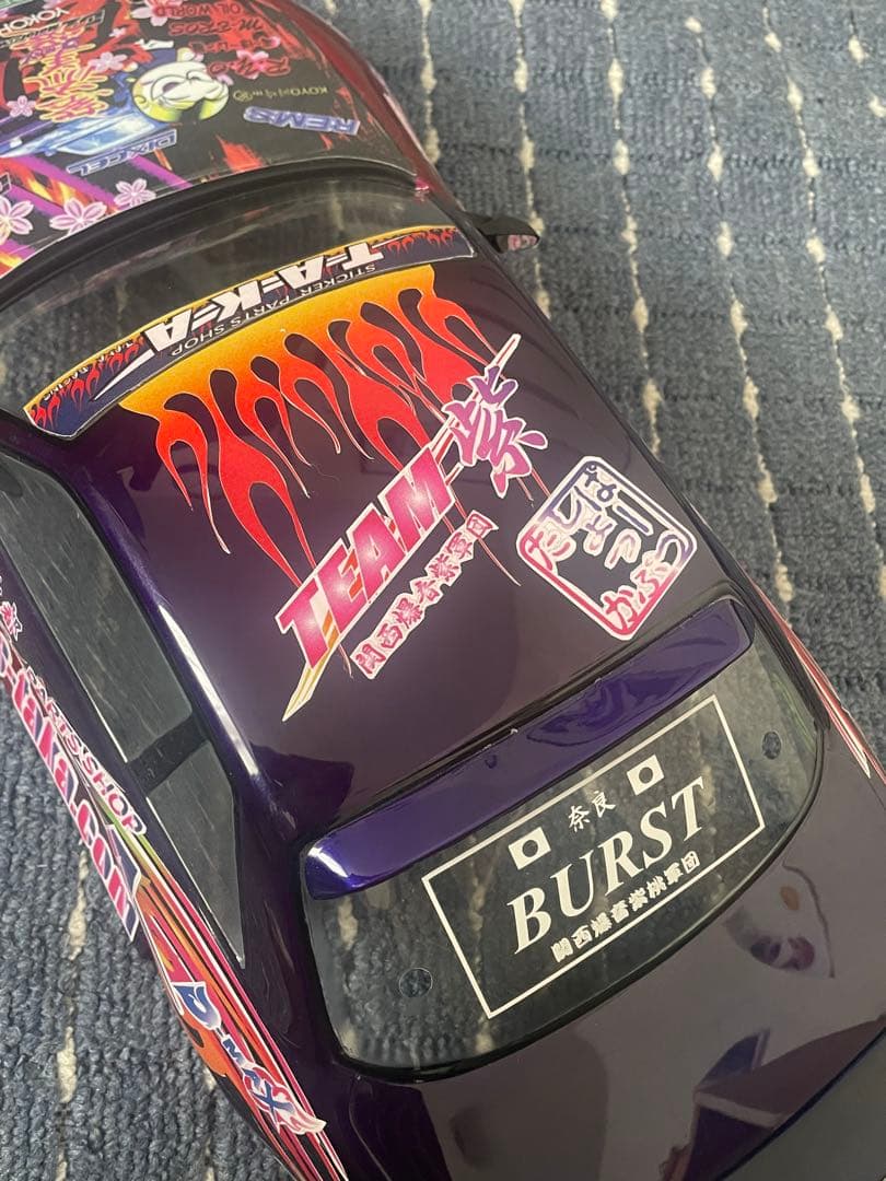 ラジコンボディ S13 シルビア 中村直樹仕様