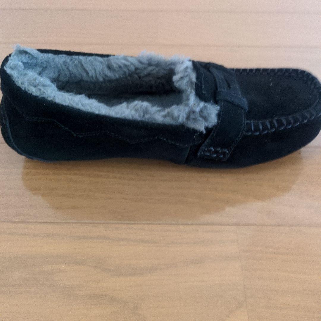 UGG モカシン 24cm ブラック