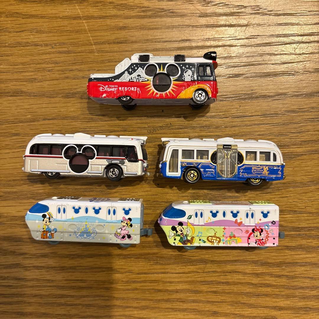 【Disneyランド＆シー購入 トミカ】クリスマス ミニカーセット