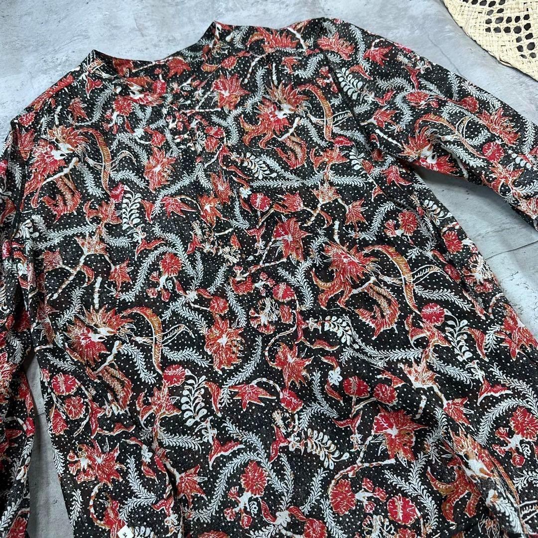34サイズ イザベルマランエトワール ブラウス 総柄 インド製