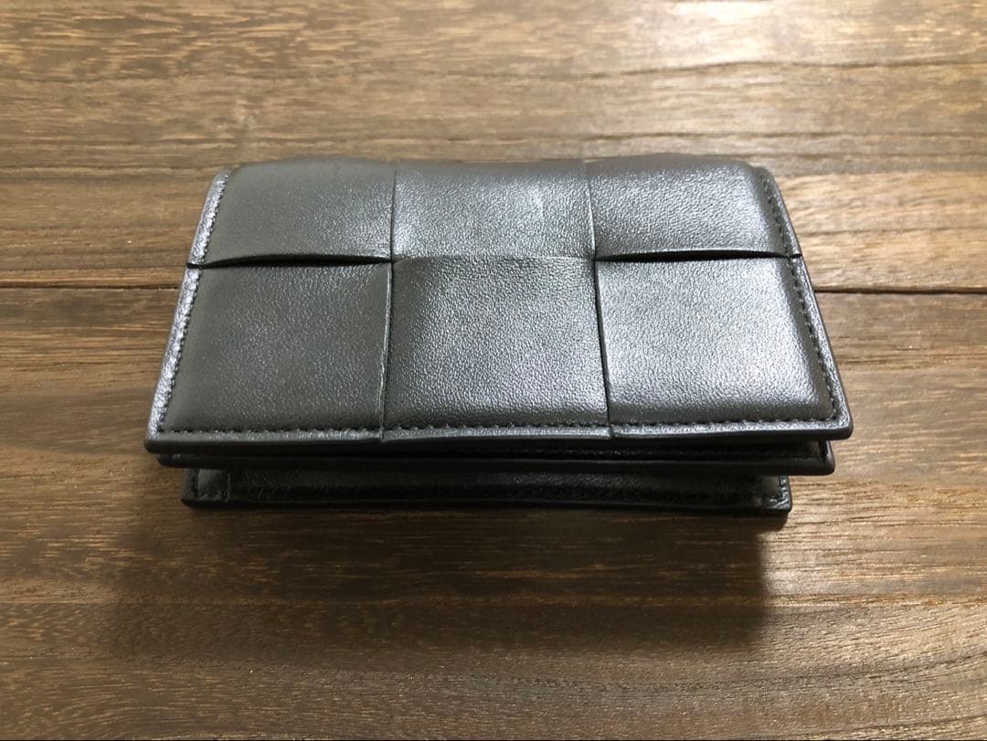 新品　ボッテガヴェネタ　ビジネスカードケース　名刺入れ　カセット　パース