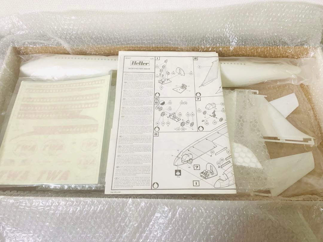 オスマンファントム‼️エレール１／７２ＴＷＡ航空Ｂ７０７－３００