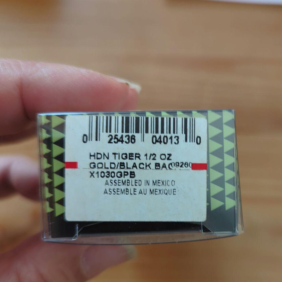 ヘドンタイガー　ゴールドブラック　1/2 OZ