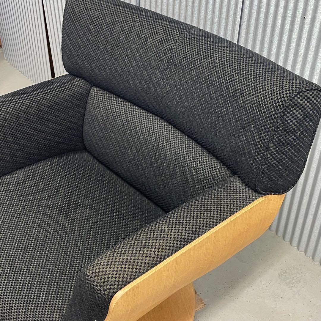 【冨士ファニチア】 Tapio タピオ　パーソナルチェア 回転式 木製フレーム