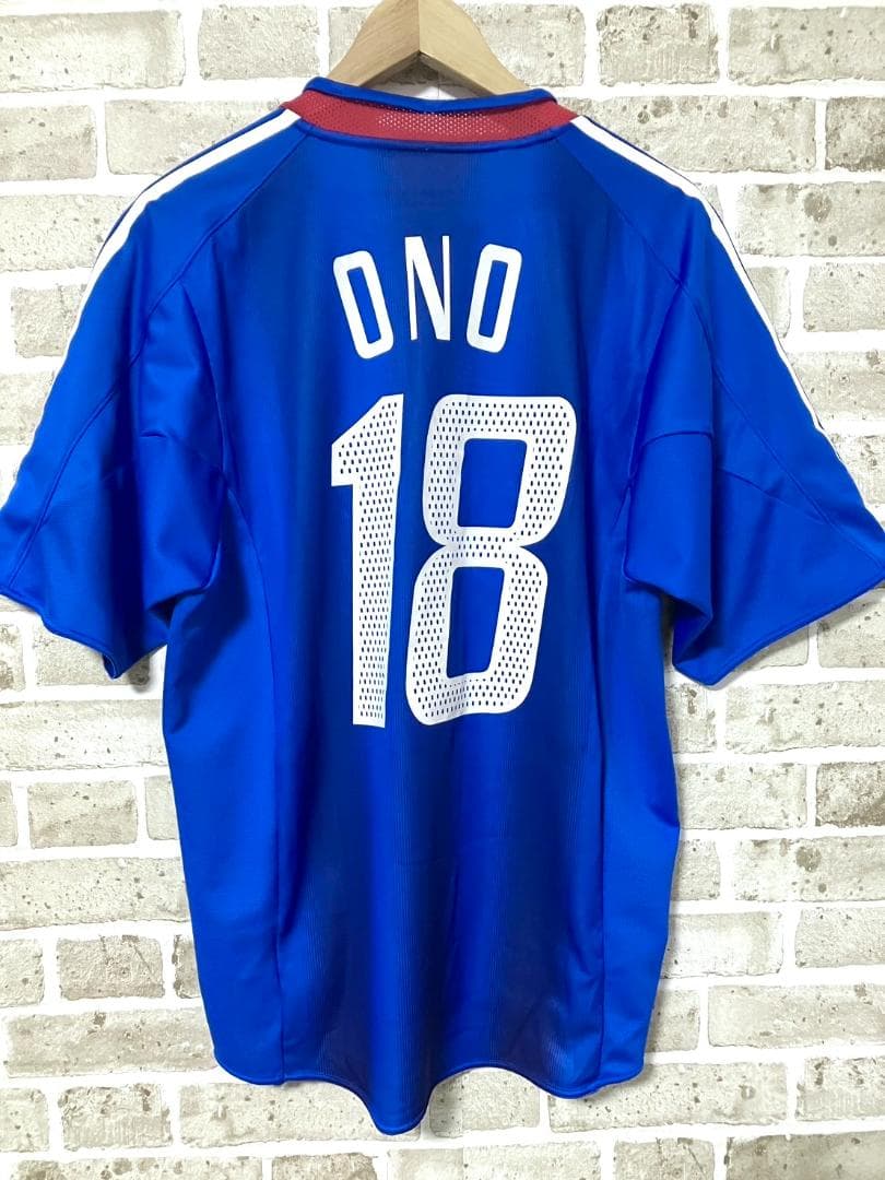 【24時間以内/匿名配送】アディダス 日本代表 小野伸二 半袖 ユニフォーム L