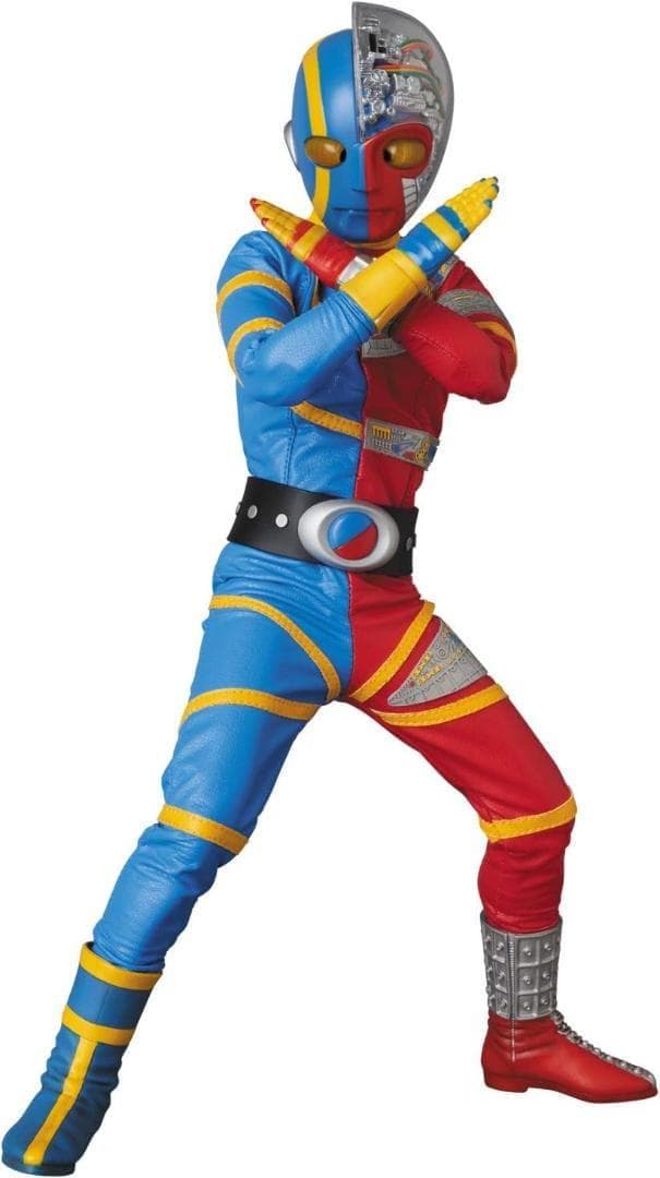 輸送箱未開封 リアルアクションヒーローズ キカイダー & サイドマシーン 究極版