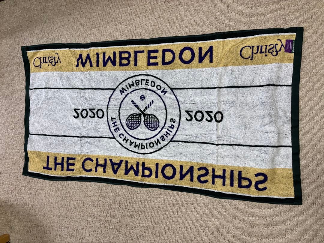 ウィンブルドンテニス2020年　　オフィシャルタオル