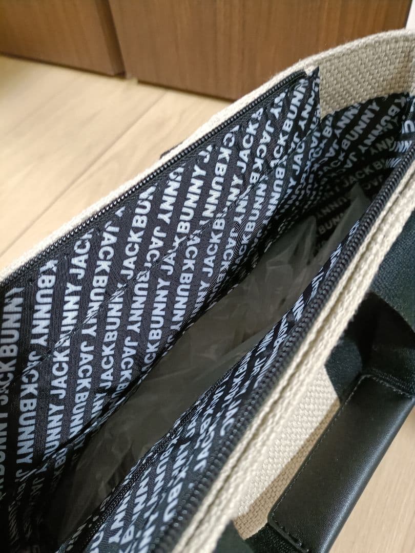 【新品未使用】JACK BUNNY ジャックバニー カートバッグ ベージュ系