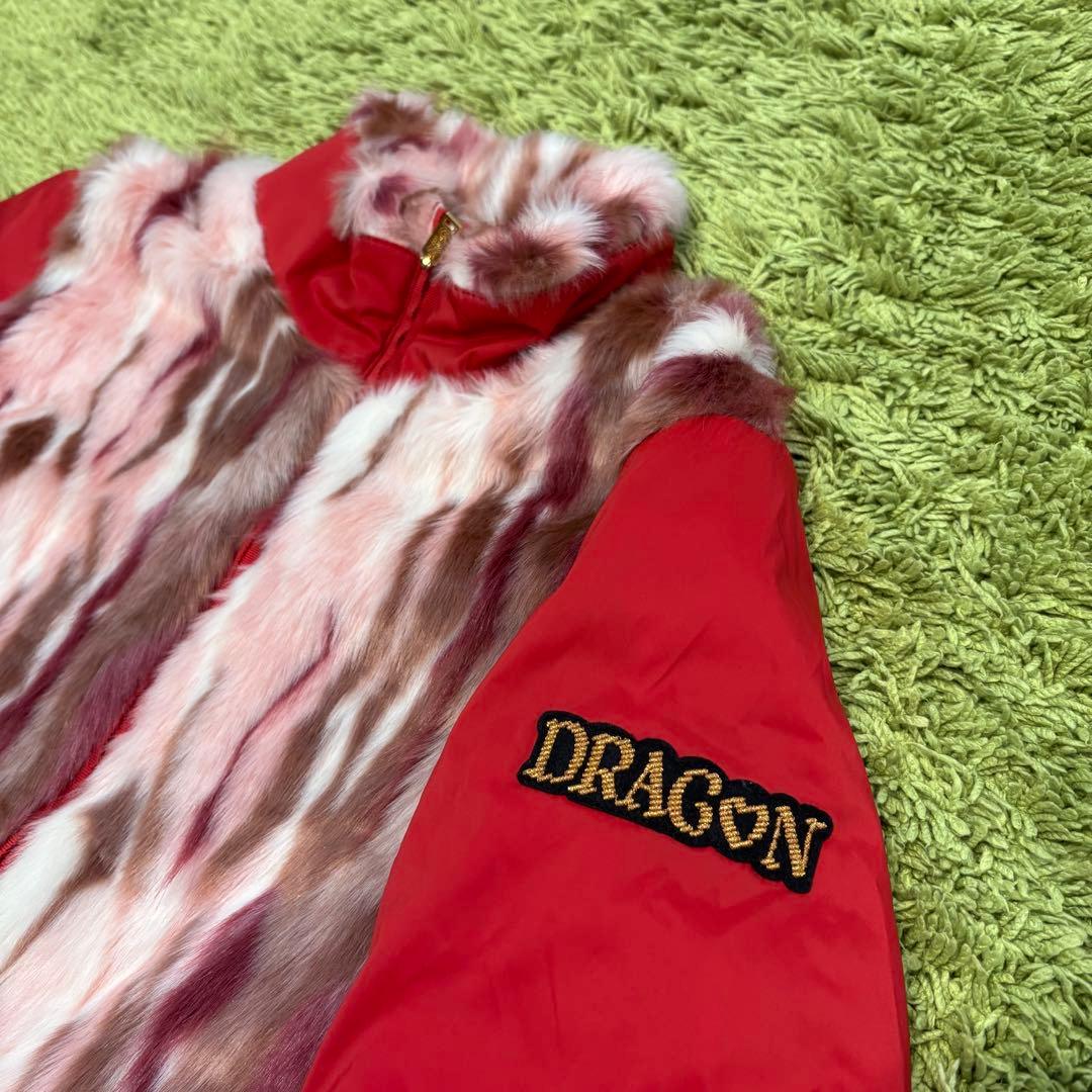 ダンスウィズドラゴン ジップジャケット アウター ファージャケット サイズ3