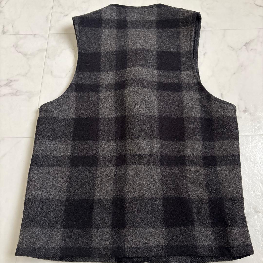 フィルソン FILSON マッキーノ ウール ベスト USA製 ブラック 38