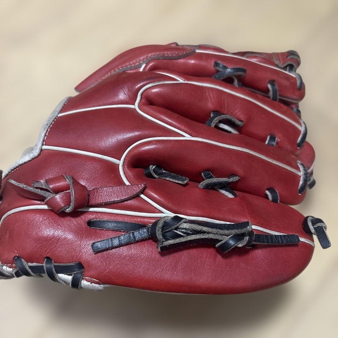 ウ*チ様 Mizuno 軟式グローブ 赤　MIZUNOPRO 限定　order