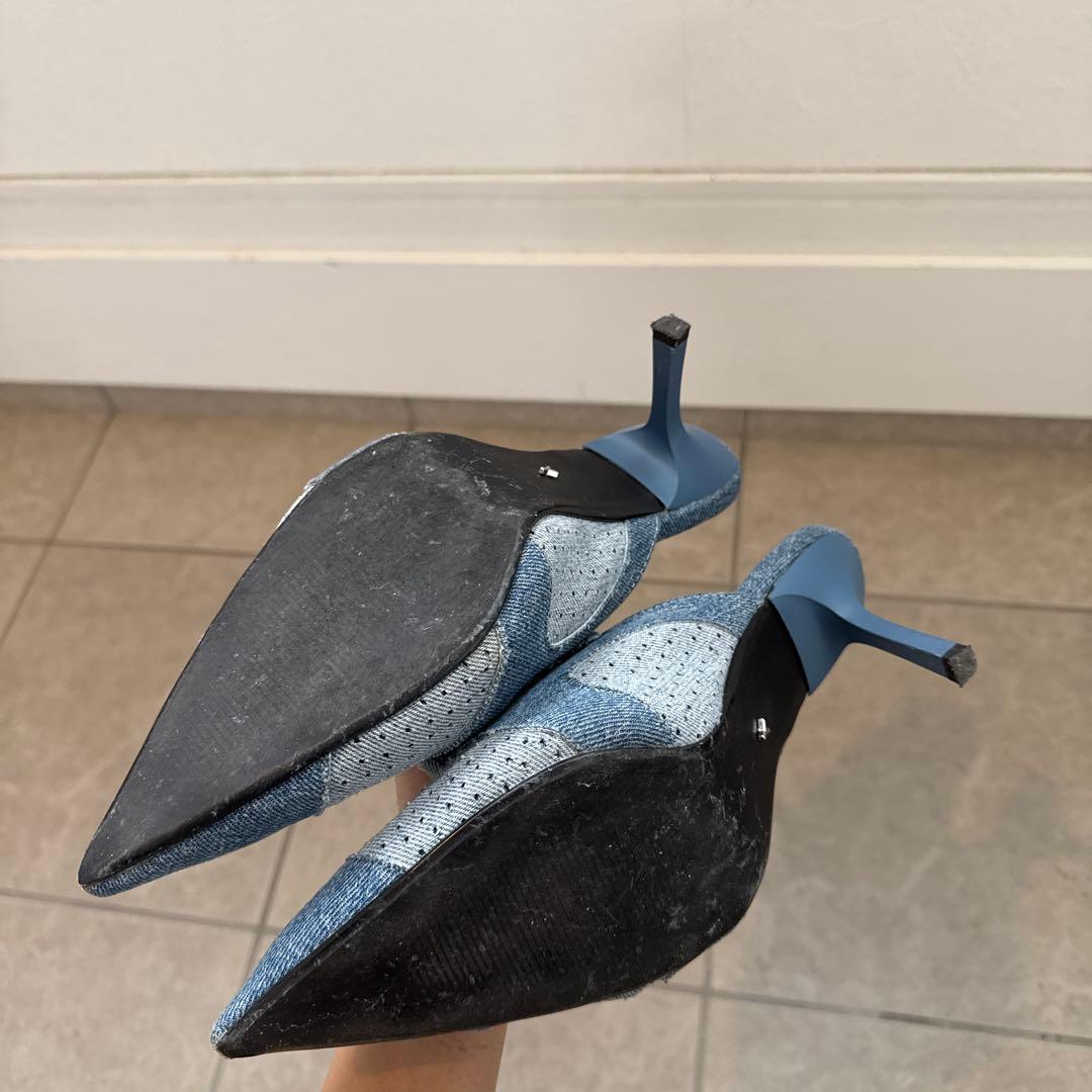 yello ミュール デニム　サンダル