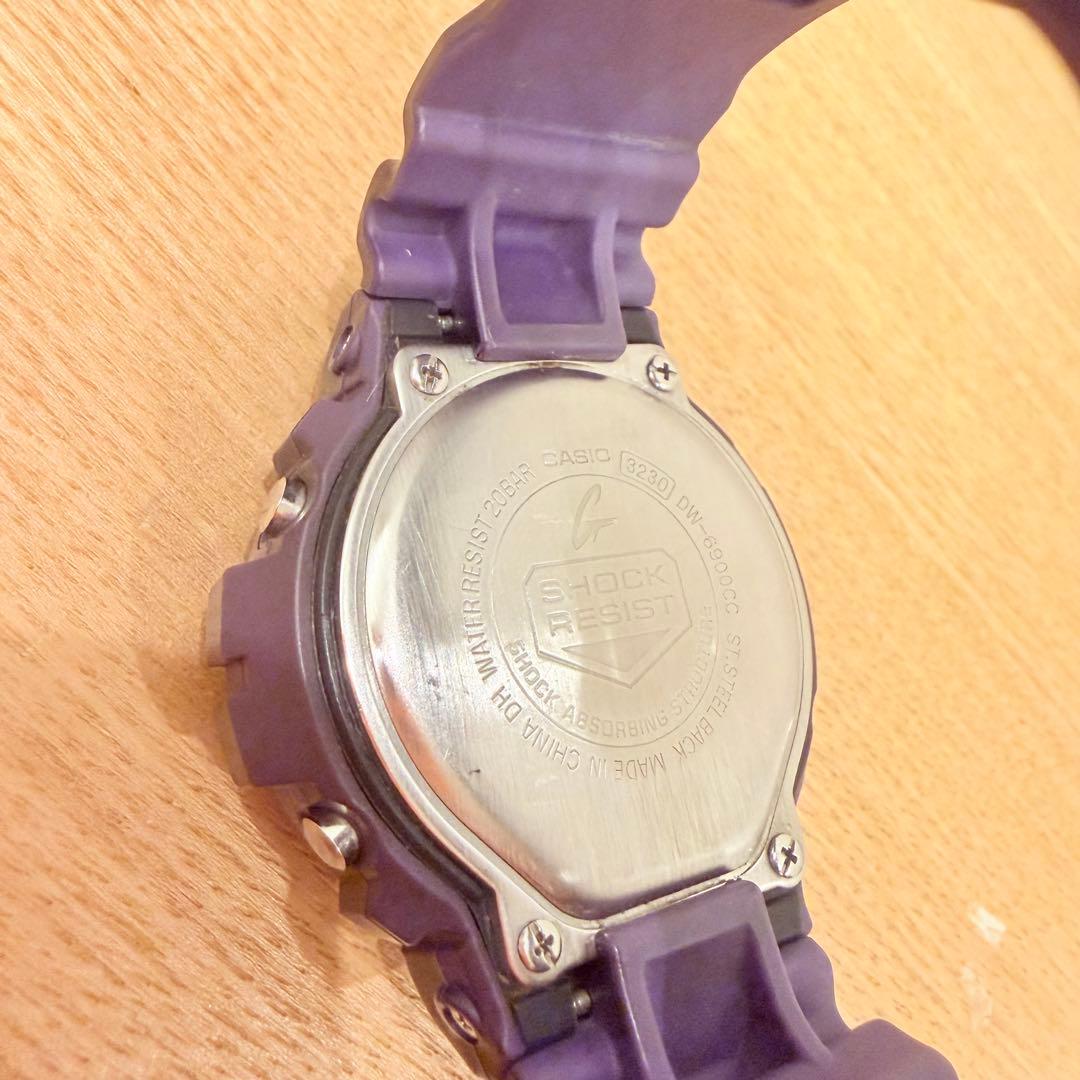 【希少】G-SHOCK DW-6900CC クレイジーカラーズ パープル
