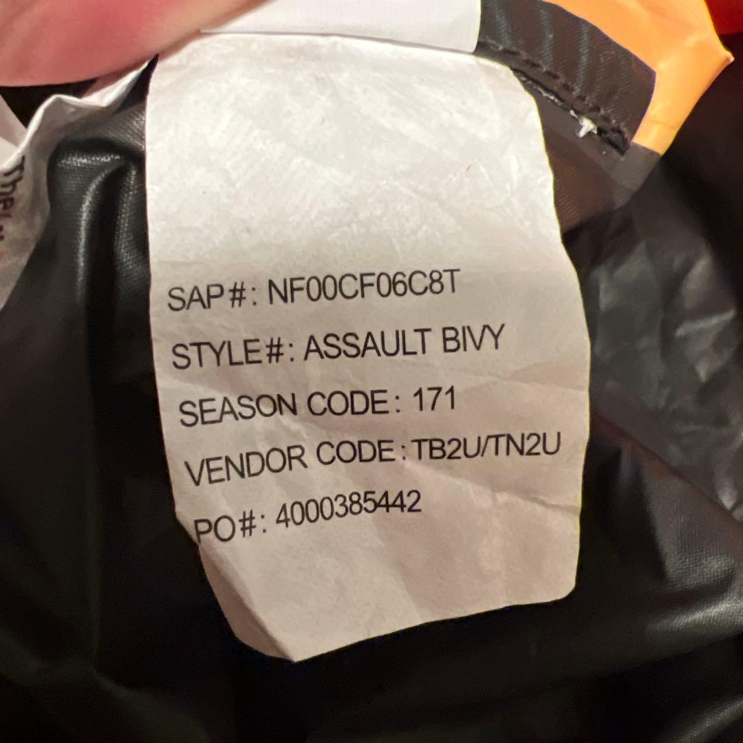 アウトドア寝具 THE NORTH FACE ASSAULT BIVY