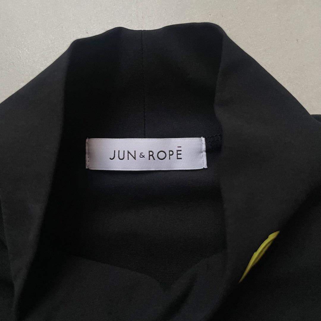 【美品】JUN&ROPE’ メリルハイテンション モックネック 長袖プルオーバー