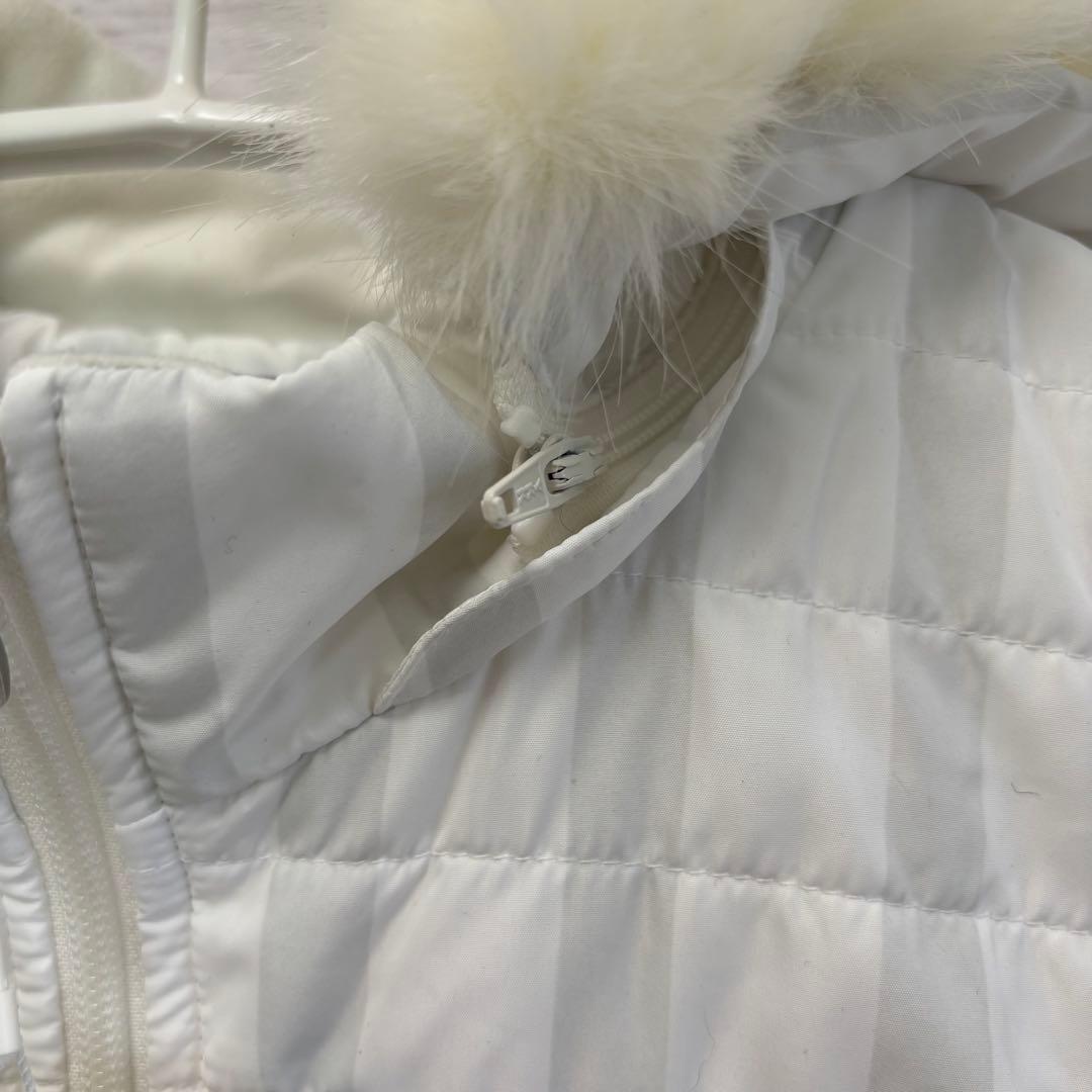 キャロウェイゴルフ　ゴルフウェア　S ワンピース　中綿ダウン　ファー付　ベスト