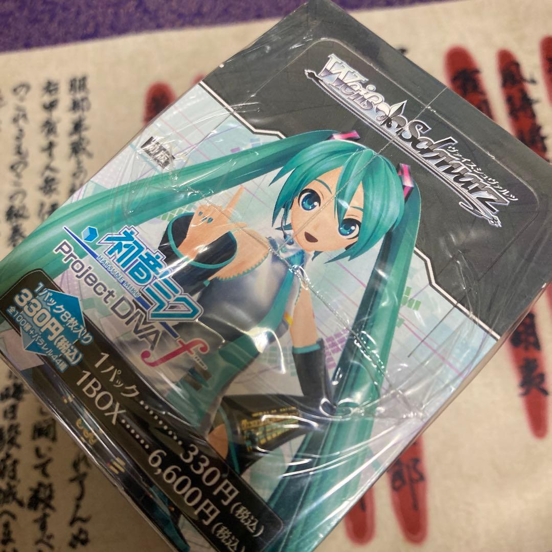 ヴァイスシュヴァルツ 初音ミクF 初版 新品未開封1box ボックス