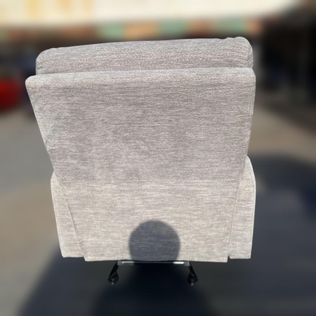 値下げしました　グレーのリクライニングソファ　ゆりかご　ロッキングチェア