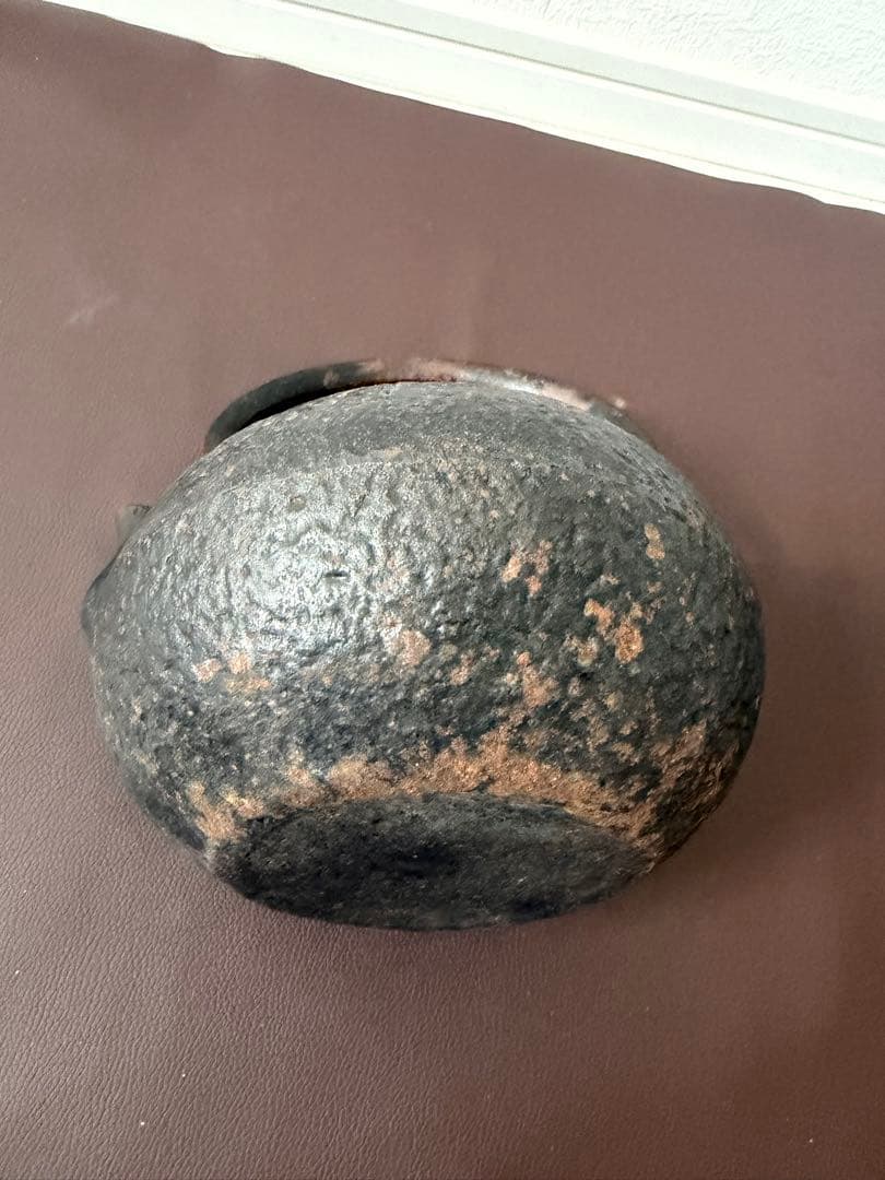 年代物　時代物　龍文堂造 鉄瓶