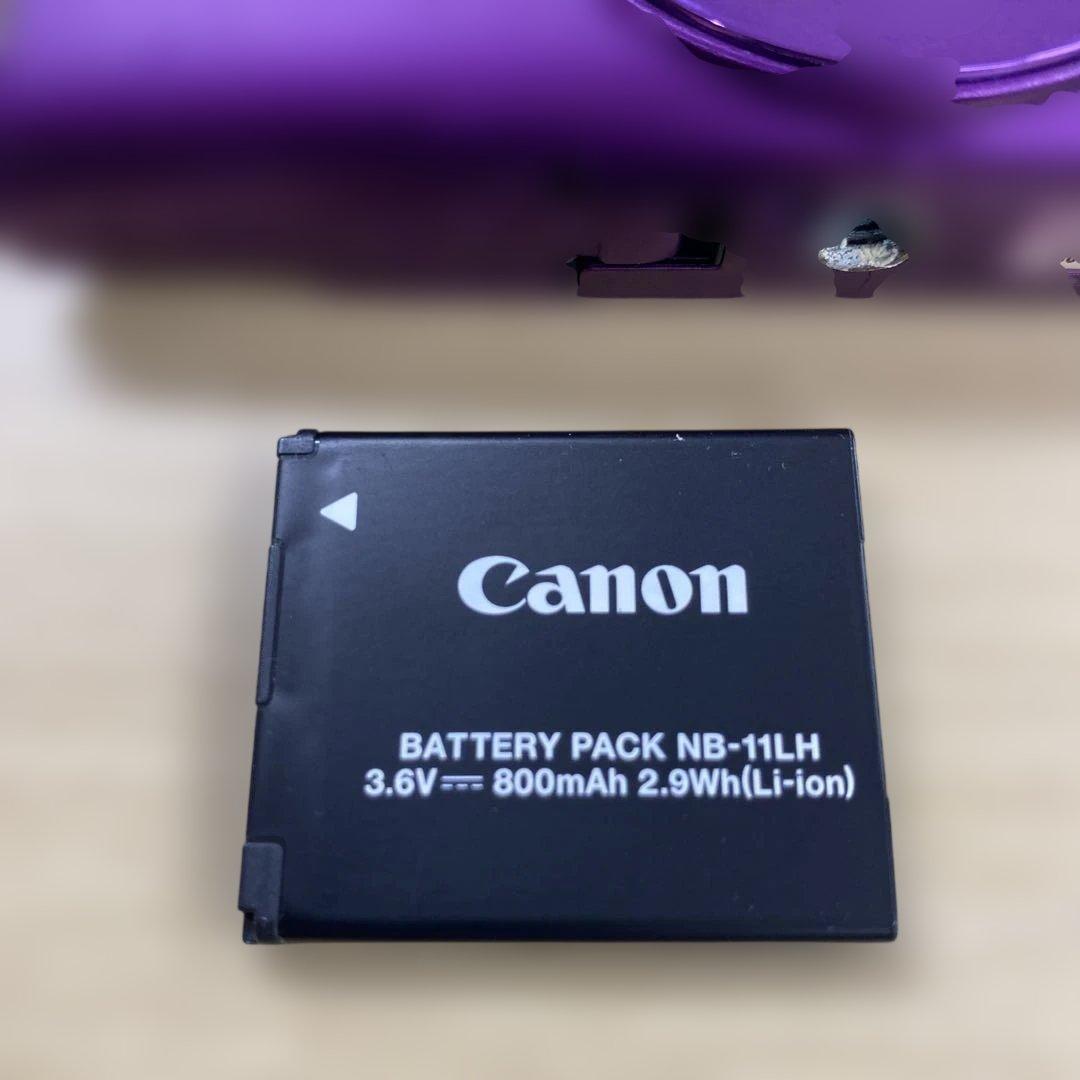 Canon IXY 紫 コンパクトデジタルカメラ　ジャンク