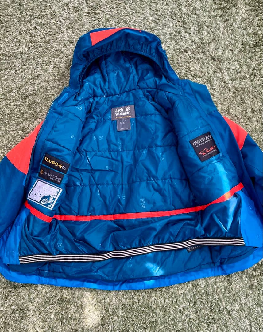 【限定モデル】ジャックウルフスキン キッズスキージャケット&パンツ