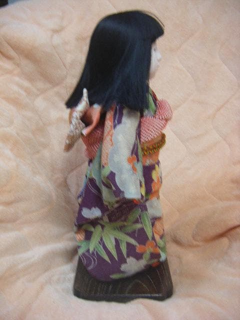 「京都洛齊」市松人形 女の子 約43cm・画像で判断下さい