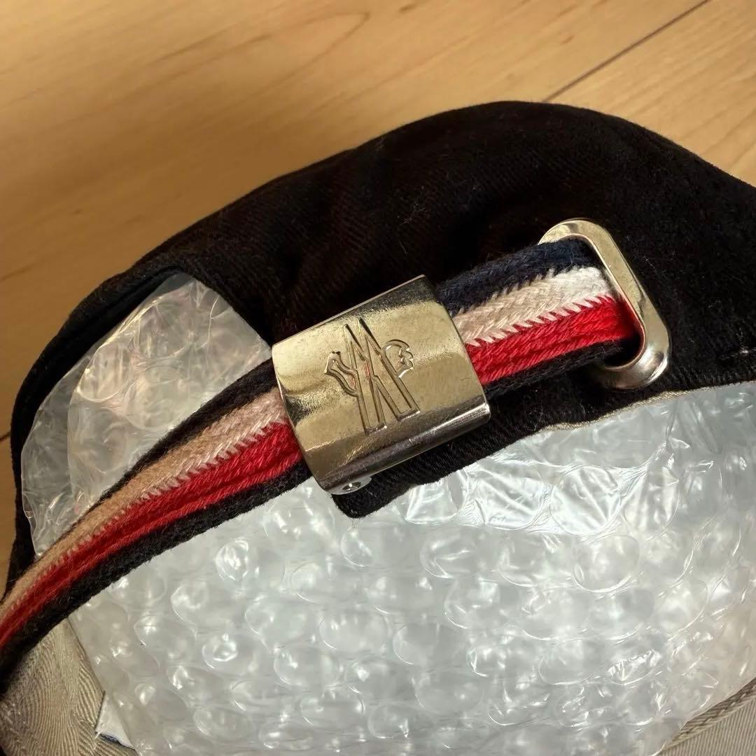 MONCLER ネイビー ベースボールキャップ