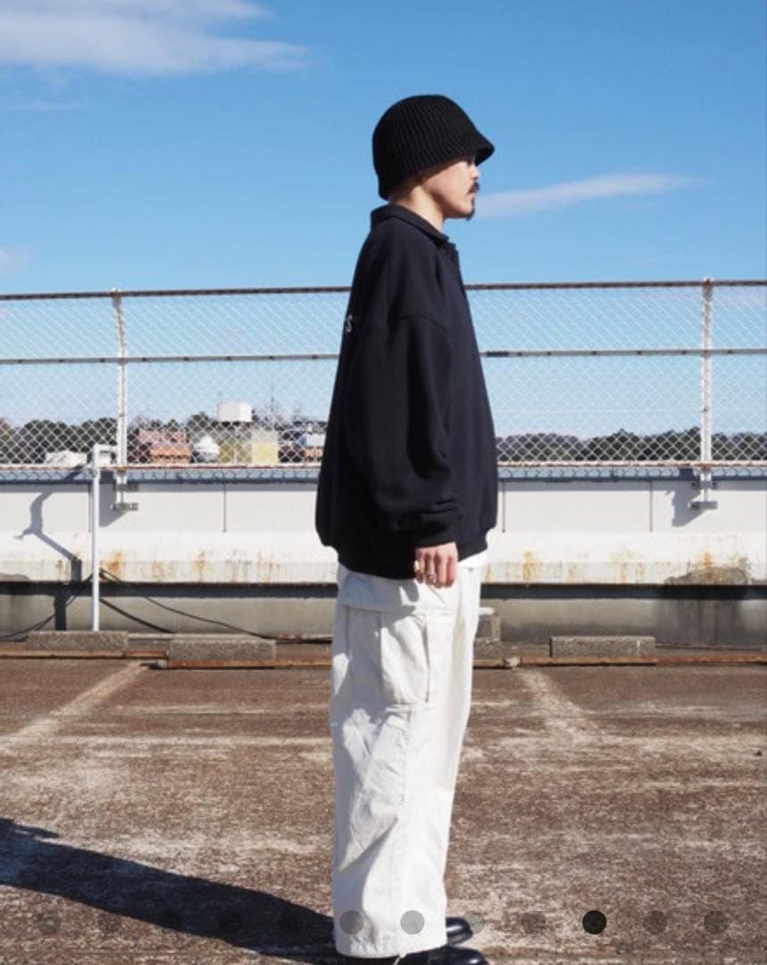 トップス COOTIEPRODUCTIONSFleece Sweat Polo Shirt